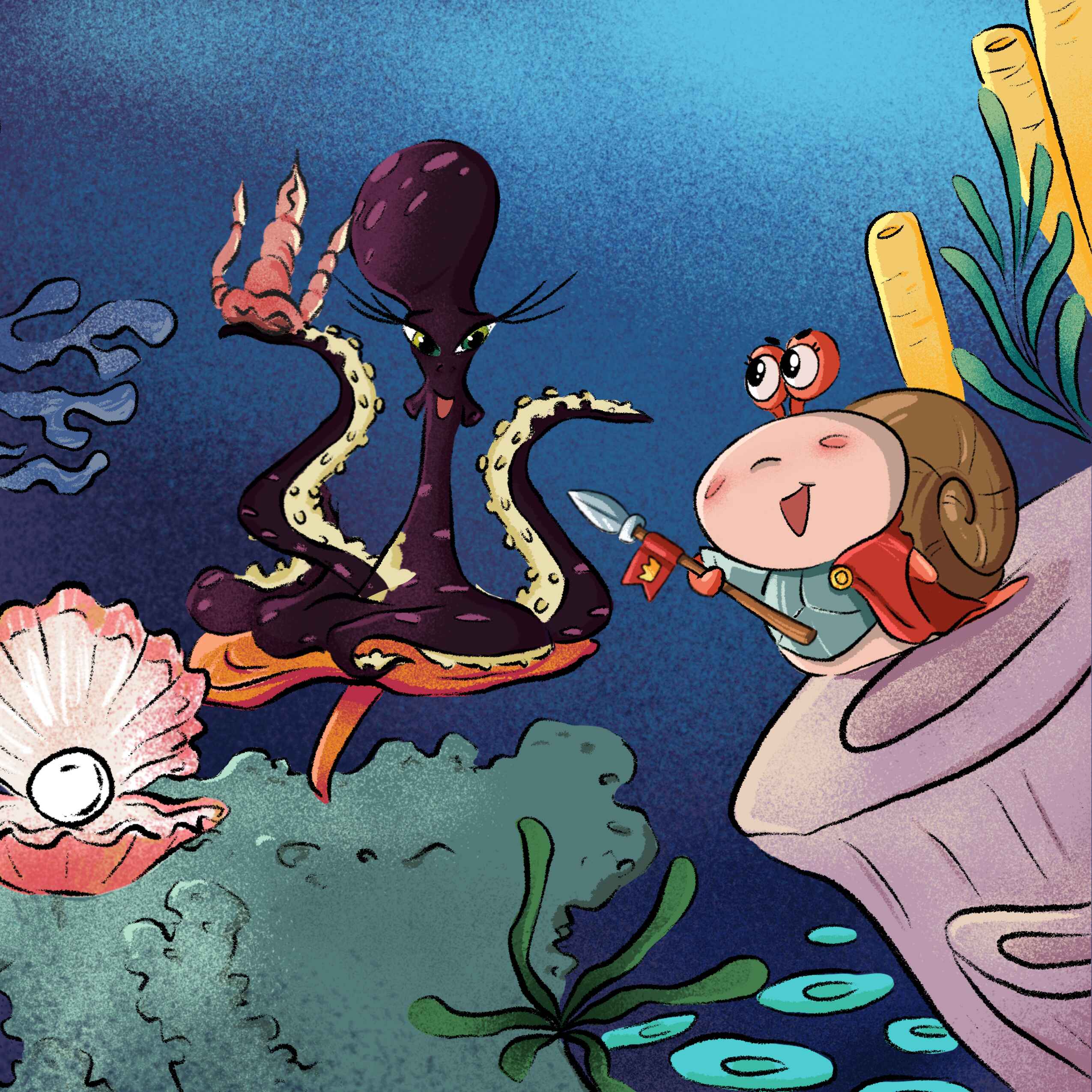 Character design process for a children's picture book