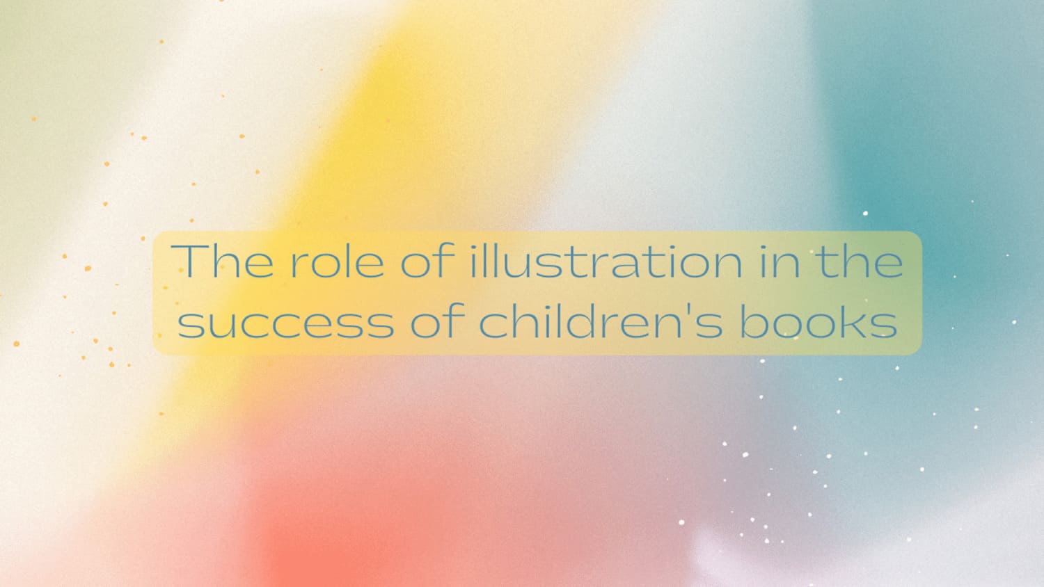 Mid-century children's book illustrations with bold colors and simplified shapes