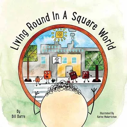 Living Round In A Square World — children's book illustration by Fairy Tale Publishing