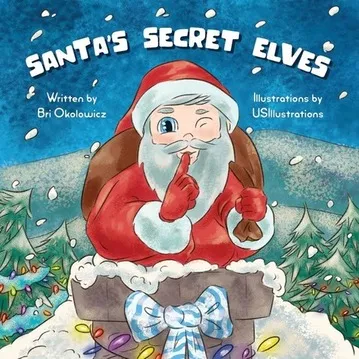 Santa's Secret Elf — children's book illustration by Fairy Tale Publishing