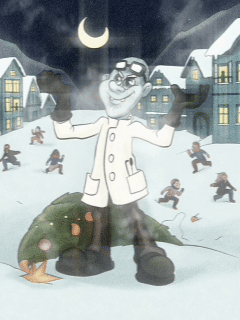 Dr Cuspid Almost Ruins Christmas animated children's book by Fairy Tale Publishing